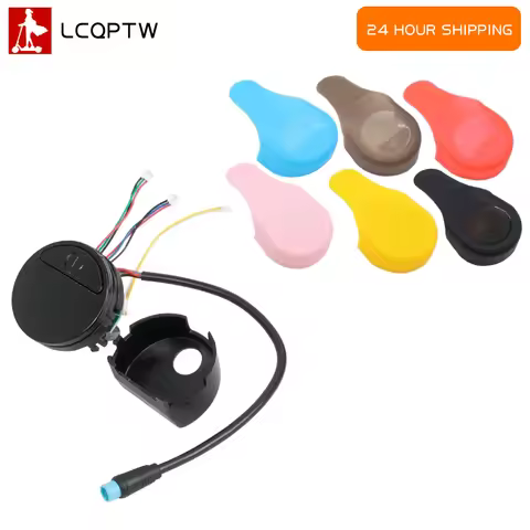 Dashboard Display for Ninebot E22 E25 Electric Scooter Instrument Panel with Silicone Protective Cov