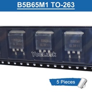 5pcs B5B65M1 TO-263 AOB5B65M1 5A/650V IGBT Transistor new original