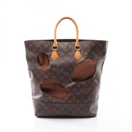 【二手】LOUIS VUITTON手提包LOUIS VUITTON × Rei Kawakubo 帶孔 M40279 PVC塗層帆布皮革 × Rei Kawakubo 帶孔