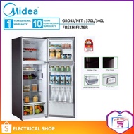 Midea Fridge 2 Door Refrigerator (370L) MD-373V