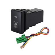 Nút Sương Mù Phía Trước Phía Sau Xe Hơi Công Tắc Gập Gương Chiếu Hậu LED BSM Có Dây Cho Toyota Camry