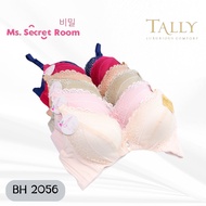 TALLY BRA BH 2056 I LACE MATERIAL I SIZE 34-40 I CUP B LARGE | WIRELESS I PUSH UP BRA | THICK FOAM I