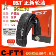 Chaoyang Zhengxin Basikal Besar Baharu Tayar Dalam dan Luar 26X2.125/1.95 Tayar Basikal Gunung 24 In