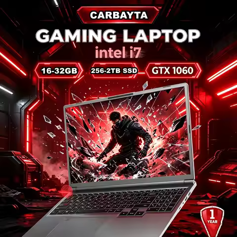 16 Inch Gaming Laptop Intel Core i7-6700HQ GTX 1060 6GB IPS 1920*1200 Notebook PC 16GB/32GB RAM 256G