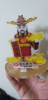 恒生銀行財神立體裝飾
