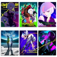 Cyberpunk Edgerunners Poster Lucy David Rebecca Edgerunners Anime Wall Art Print Picture Cyberpunk 2