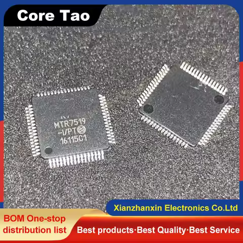 1~5pcs/lot MTR7519-I/PT MTR7519 TQFP64 Microcontroller chips in stock