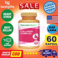 NATURE'S NATURES NATURE HEALTH COLLAGEN COMPLEX COLAGEN KOLAGEN KOMPLEKS PROTEIN KULIT 60 KAPSUL