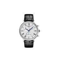 Tissot Tissot New Product Carson Zhengo Series T122.417.16.033.00 Belt Quartz Watch Men's Watch