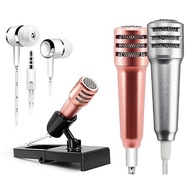 Microphone/ Earphone For Karaoke/ Chatting 2in1
