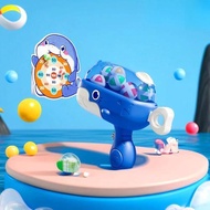 Kids Ball Blaster Shooting Toys Cute Whale Design Interactive Game for Kids Sticky Ball Prank Toys
