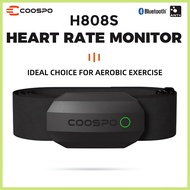 CooSpo H808S Heart Rate Sensor Dual Mode ANT Bluetooth With Chest Strap Cycling Computer for Wahoo G