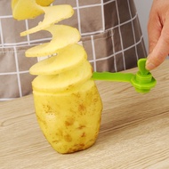 Whirlwind Potato Cutter Potato Machine Hand-Cranking Household Small Spiral Potato Roll Rotary Tool 