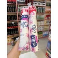 Aura makeup remover cotton 150 sheets (ADA FARMING) from Latvia