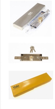 【實體五金店】全新現貨 捲閘鎖 地鎖 十字鎖 (Bonco/Yale/Vovo) 正版行貨 非淘寶貨