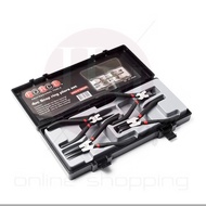 FORCE Clamp/Tang Pliers Set Model 5043A Tip Size 1.8 Mm. Consists Of 90 Degree Ring Clamp 7 609