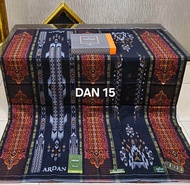sarung ardan star etalase 2 motif songket timbul kembang bahan rayon kain sholat terbaru murah model