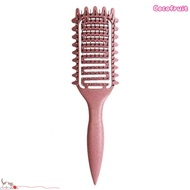 COCOFRUIT Curl Define Styling Brush, 3 in 1 Portable Detangling Hair Brush, Barber Styling Tools Con