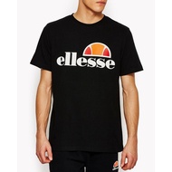 ((S) [ELLESSE Hall] [Italian Brand ELLESSE LOGO Printed Short Sleeve T-Shirt] [EE001B1]
