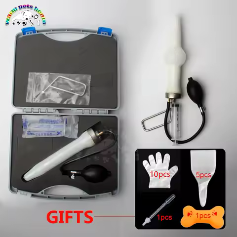 Dog Artificial Insemination Kit Professional Imitation Nature Mating Way Dogs Artificial Inseminatio