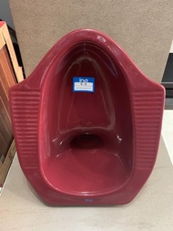 Closet Kloset Jongkok INA Maroon C-2 Single Bowl Toilet