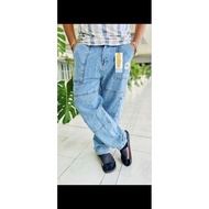 New Mans Begi Cargo 6 Pocket Denim Jens pant good quality size (28-40)
