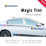【COD】 Magic Tint | Mirror Reflect/ Car Tint films Heat Reject UV protect replace 3M BC20 BC35 LuckyG