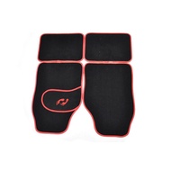 Car Floor Mats Fashionable Silk Loop Elegant  Optional Foot Sole in Multiple Colors43CM Universal65L