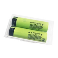 2粒 NCR18650B 18650 平頭 連盒 3400mAh 手電筒 可充 鋰電池