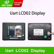 JBD BMS อัจฉริยะ UART/แบตเตอรี่ลิเธียมหน้าจอ LCD สำหรับ RS485