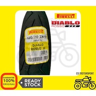 PIRELLI DIABLO ROSSO 3 III 120 / 70 - 17 ( YEAR 2021 )