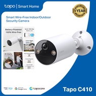 Tapo Official Store | TP-Link | C410 | Smart | Wire-Free | Indoor/Outdoor | Security Camera