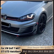 Front Bumper Air Vent Trim for Volkswagen Golf 7 MK7 GTI GTD Hatchback 2012-2017 Car Intake Frame Gr