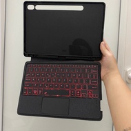 BAO DA BÀN PHÍM Smart Keybroad có Touchpad giá đỡ đèn LED có thể tháo rời cho Samsung Tab S9/S9 FES9