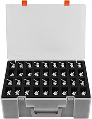 Miniature Storage Sturdy Carrying Figure Case -108 Slot Figurine Minature Carrying Case,Compatible w