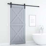 2.44/1.83M Rel Pintu Geser Sleding Barn Door Pintu Geser Industrial / Set barn door untuk Rel Geser 