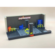 Diorama 1/64 Diorama Garage64 with Workable Lift