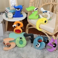 2023 NEW Alphabet Lore Plush Toy Anime Doll 26 English Letters Stuffed Toys Children Montessori Numb
