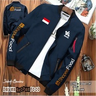 SHOPEEFOOD BOMBER BOMBER JACKET/ SHOPEEFOOD JACKET/ SHOPEEFOOD/ RIDER JACKET/ REVERSIBLE JACKET/ OJO