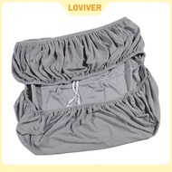 Rectangle Ottoman Slipcover Storage Ottoman Slipcovers Stretchable Thick Living Room for Most Hinged