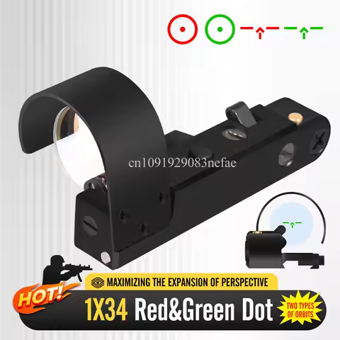 OKP-7 SVD 1x34 Reflex Sight Tactical Hunting Scope ОКП-7 Red Green Dot/Arrow Version Optic Fits 20mm