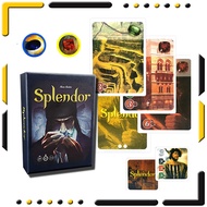 English Splendor Board Game for Home Party Entertainment Kids a Financing Investment Training Playing Card Games