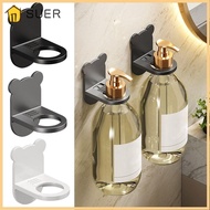 SUER Soap Bottle Holder Portable Clip Wall Hanger Bathroom Kitchen Shampoo Holder