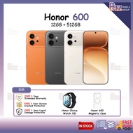 [PRE ORDER] HONOR 600 5G (28GB(12+16)+512GB) Next Gen Al Imaging l Original Set from Honor Malaysia