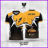 ✲ Jersey Gaming Bisa Custom Design ( Game ML Mobile Legends , FF Free Fire , PUBG )