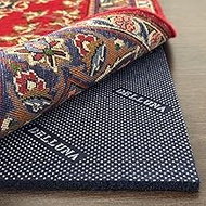 DELLUNA Non-Slip Area Rug Pad 7'x10', 3/8" Thick Double Side Rubber + Felt, Premium Deluxe Cushioned