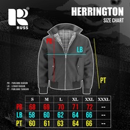 Russ Jaket Harrington Bomber Symbiote Camel - Jaket Pria