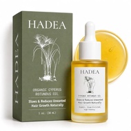 HADEA Cyperus Rotundus Oil to Reduce Hair Growth 100% Organic High-Potency Steam Distilled Cyprus Nu