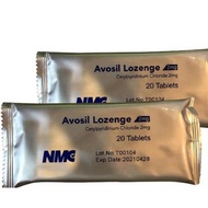 Avosil Lozenge 2 x 10's 2mg (For Sore Throat and Anti-inflammatory) Exp: 04/2024