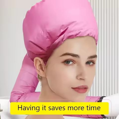 1PCS Hair Dryer Hair Hat Electric Hair Dryer Hair Dryer Hat Can Be Connected to a Hair Dryer Bathroo